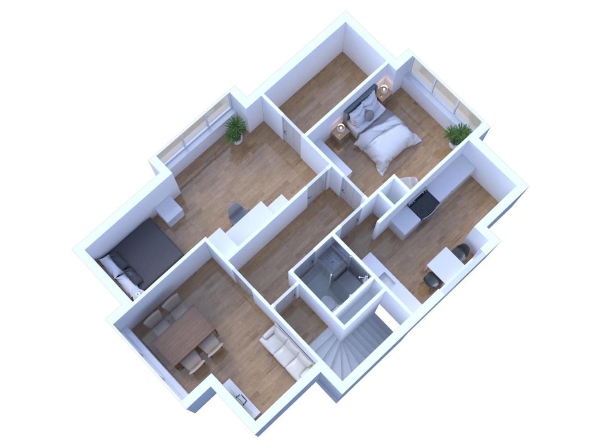 Schoenes City-Apartment Mit 2 Schlafzimmer, Parkplatz, Ruhig Und Hell, D46-Dg Όλντεμπουργκ Εξωτερικό φωτογραφία